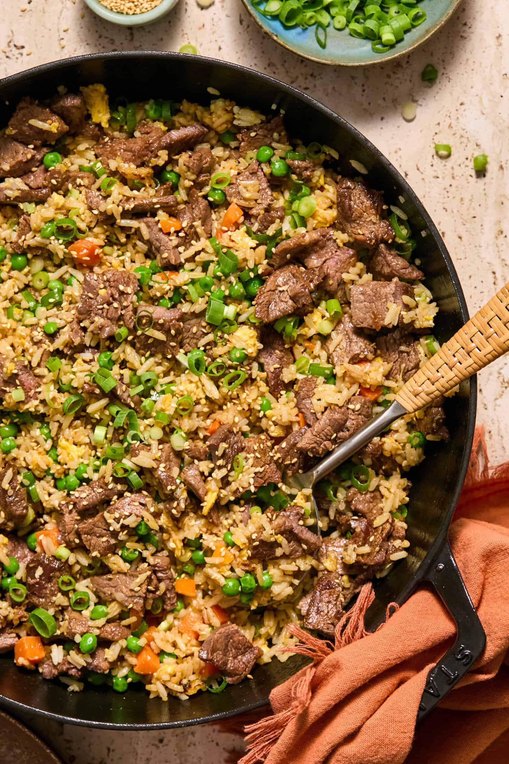 Steak Fried Rice (High Protein & Better Than Takeout)