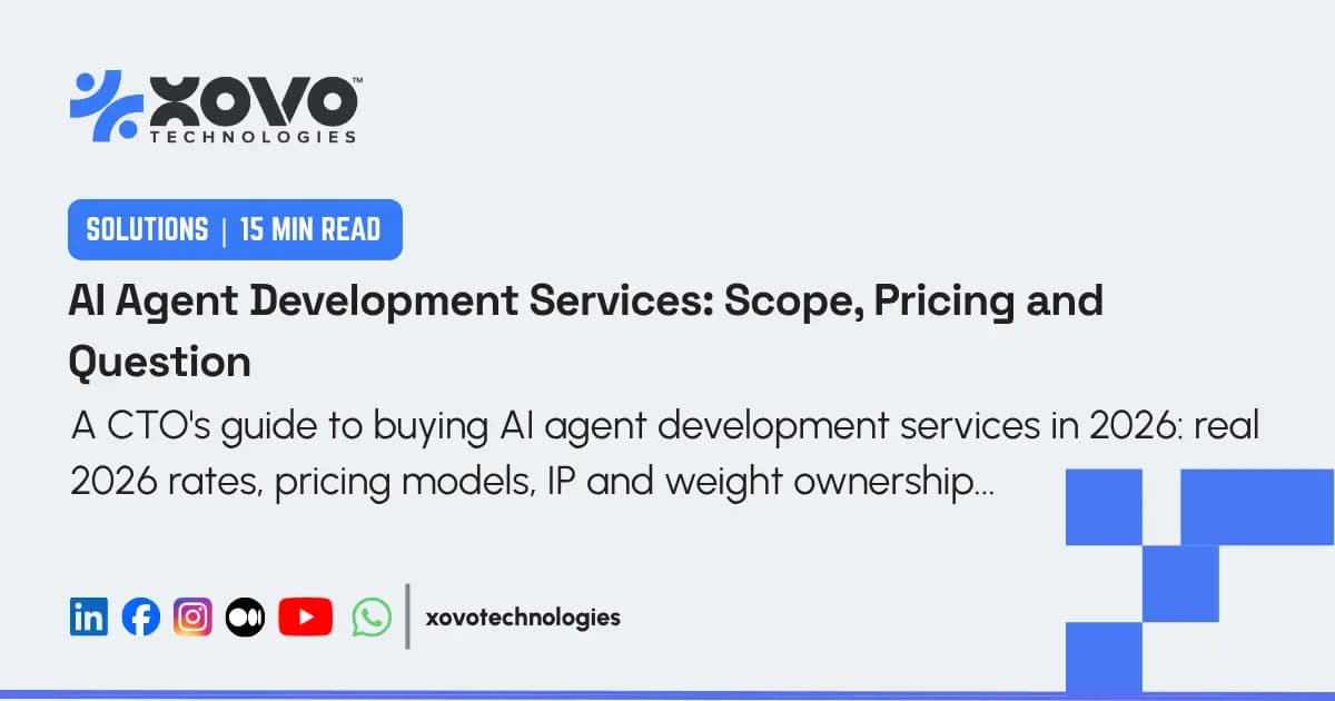 AI Agent Development Services: Scope, Pricing, Questions