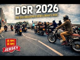 Welcome to the Distinguished Gentleman's Ride, 2026, Jersey.