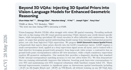 Beyond 3D VQAs: Injecting 3D Spatial Priors into Vision-Language Models for Enhanced Geometric Reasoning