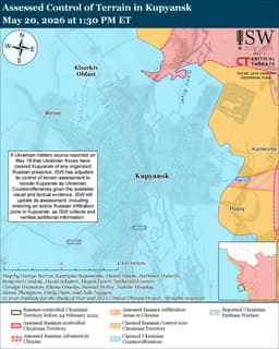 @TheStudyofWar: MORE: Ukrainian forces appear to be regaining the tactical initiative in different sectors of the fr...