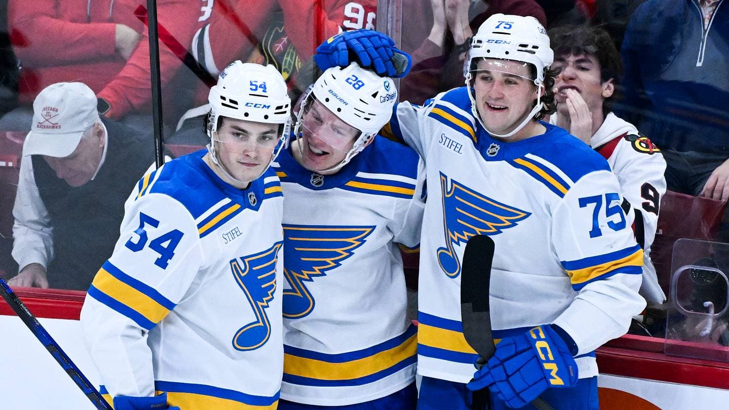 Blues prospects not holding up against draft class peers