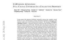 CoWindow Attention: Full Causal Coverage Is a Collective Property