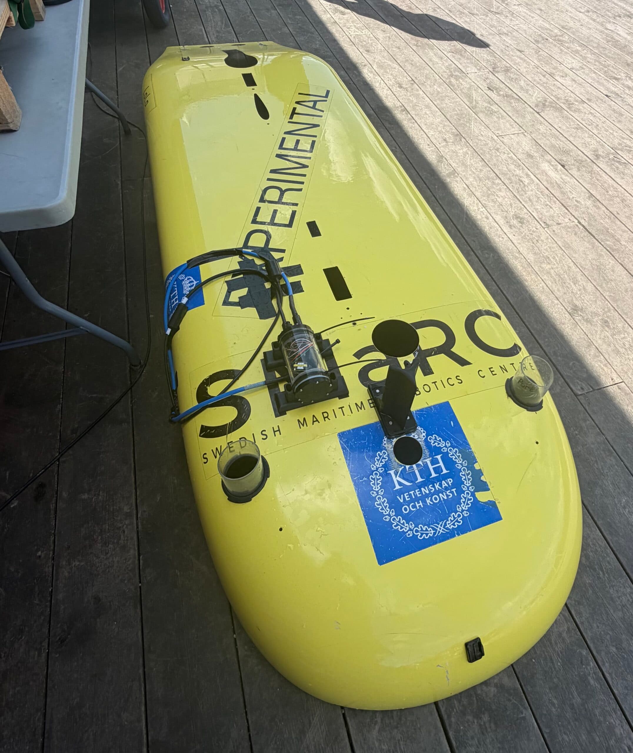 Acoustic Modem in use for AUV comms
