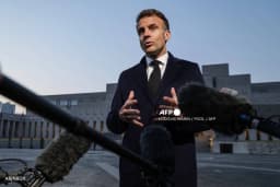 Macron dismisses military action to open Strait of Hormuz as unrealistic