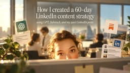 How I created a 60-day LinkedIn content strategy using ChatGPT ...