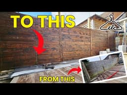 How to Make Your Fence Last 25 Years+ For Free (Used Engine Oil Hack)
