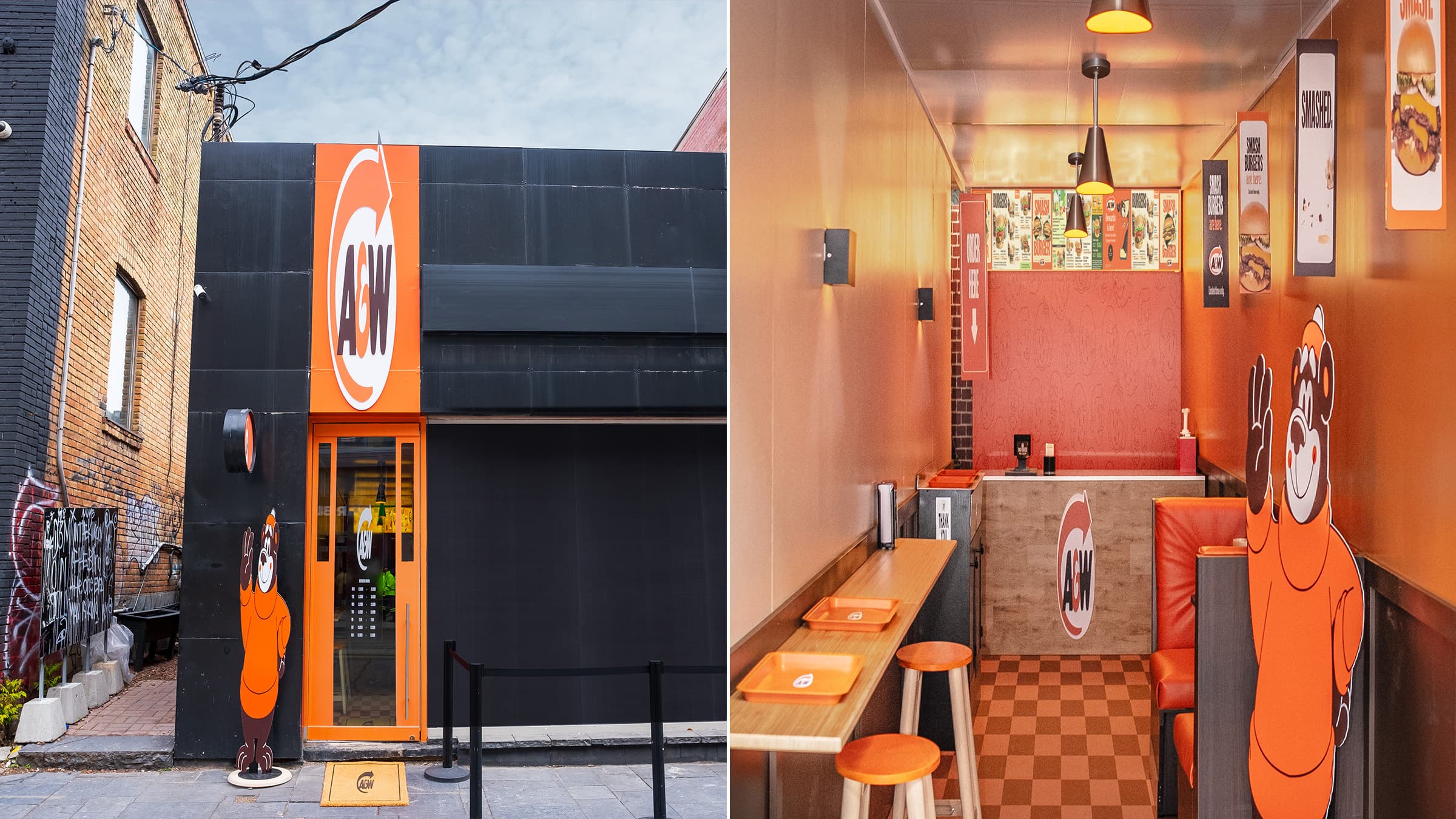Pour annoncer son smash burger, cette chaîne de fast-food a ...