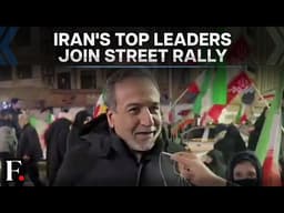 Iran's Pezeshkian and Araghchi Spotted in Pro-Regime Protest in Tehran Amid US Immunity