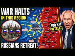 FINALLY: Russian General Withdraws His Forces nearly 100km From Pokrovsk! Ukraine LIBERATE 3 Regions