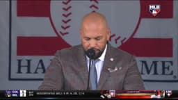 @MLB: "Your fingerprints are all over this plaque."

Carlos Beltrán gives a shoutout to his wife, Jessica,...