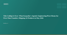 Vibe Coding Is Over: What Karpathy's Agentic Engineering Pivot Means for ...