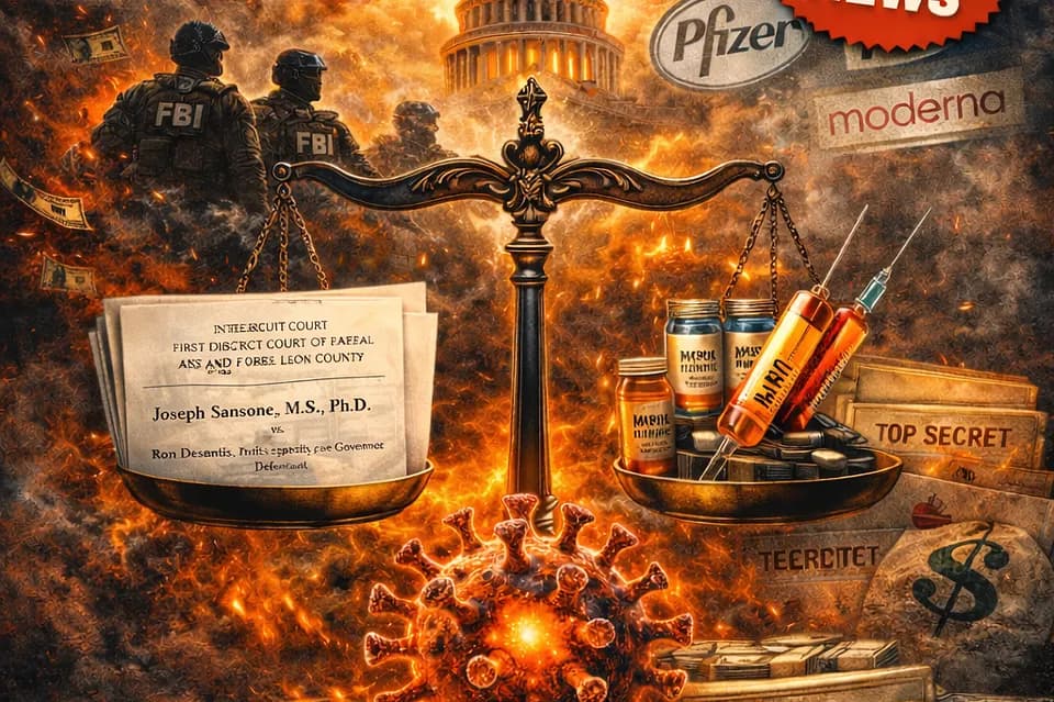 BREAKING: Bill Gates Epstein File Material Submitted in Sansone V. DeSantis mRNA Bioweapons Case