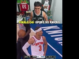NBA Finals G4: Spurs vs Knicks, last 6 minutes | OG for the Comeback win! #nbafinals