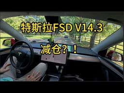 FSD V14.3 Mad Max模式实测！太丝滑了 ？ 股市高位减仓记录