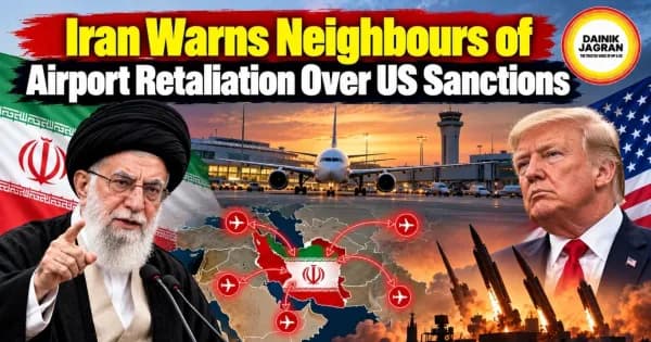 Iran Warns Neighbours of Airport Retaliation Over US Sanctions