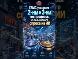 TSMC спешно увеличивает производство, потому что ИИ-чипов уже не хватает