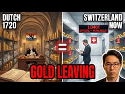 Switzerland Is Doing Exactly What The Dutch Republic Did In 1720. And The Gold Is Leaving