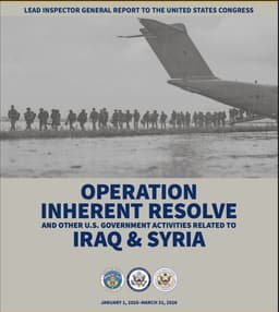 @TracTerrorism: #US Releases January–March 2026 Quarterly Report on Status of Operation Inherent Resolve, Warning of...