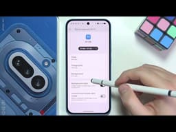 Nothing Phone 4a: How to Clear App Cache