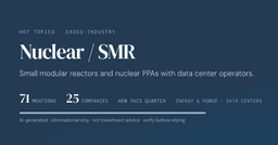 Utilities Are Filing Their Own SMR Permits Now | SeventhBiz