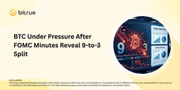BTC Under Pressure After FOMC Minutes Reveal 9-to-3 Split