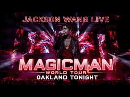 Jackson Wang MAGICMAN World Tour Live in Oakland 🔥 Insane Performance & Fan Reactions