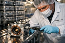 Rocket Lab debuts Gauss thruster, 200-unit line | RKLB Stock News