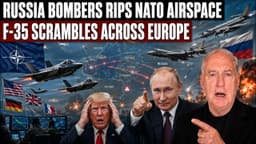 Russian Bombers Challenges NATO Airspace: F-35s, Rafales ...