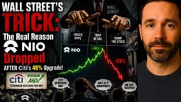 NIO STOCK: WALL STREET'S TRICK: The Real Reason NIO Dropped AFTER Citi's 46% Upgrade! 