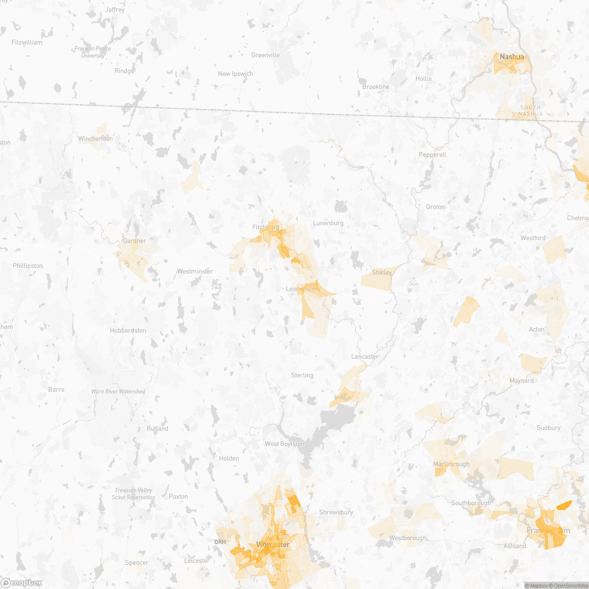 Leominster, MA Crime Map