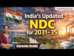 India’s Updated Climate Commitments: Stronger Targets for a Sustainable Future 🌱