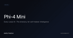 Phi-4 Mini - Microsoft's Tiny AI for Edge (2026) | Every Local AI