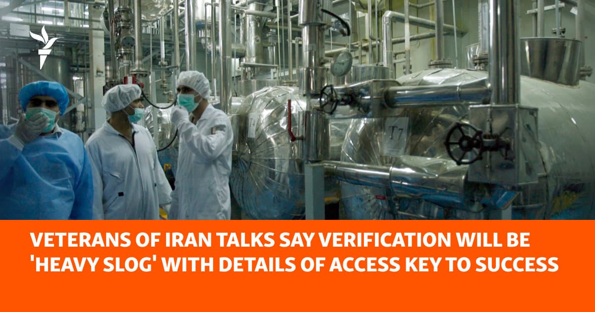 Veterans Of Iran Talks Say Verifying Uranium Stocks Will ...