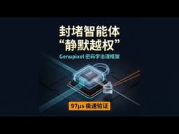 封堵智能体“静默越权”：Genupixel 密码学治理框架，以 97 微秒延迟重塑信任根基
