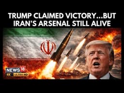 US Iran War News | US Intel Contradicts Donald Trump Iran Claims; Missiles, Drones Still Active | 4k