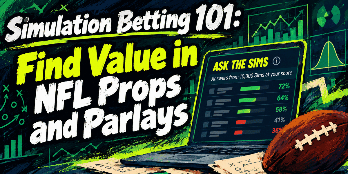 Simulation Betting 101: Find Value in NFL Props and Parlays