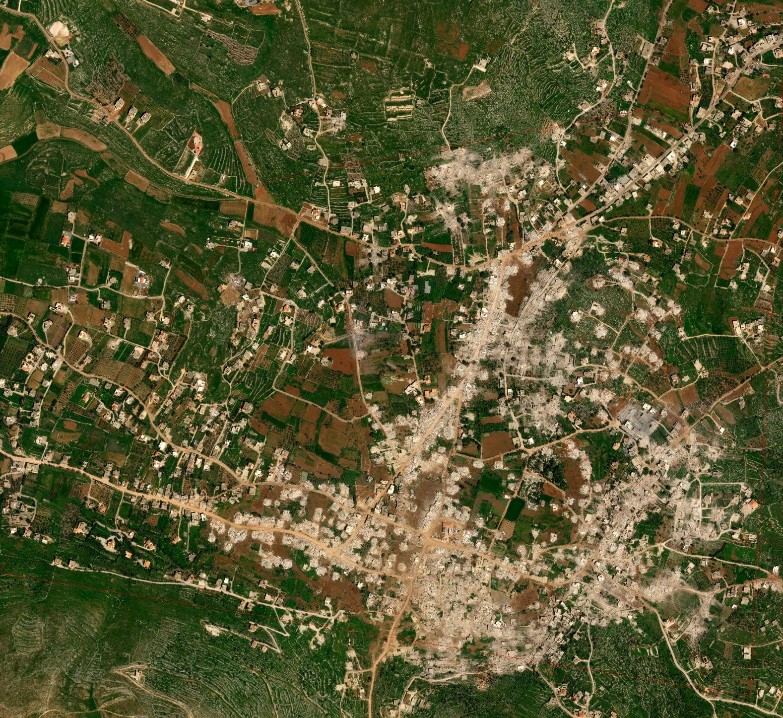 Displaced Lebanese Pool Money to Buy Satellite Images to See What Remains of their Homes