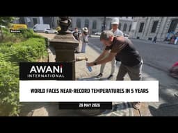 World faces near-record temperatures in 5 years