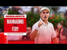HISTORY MADE! 🔥 | Adrian Mannarino vs Arthur Fery | Highlights | HSBC Championships