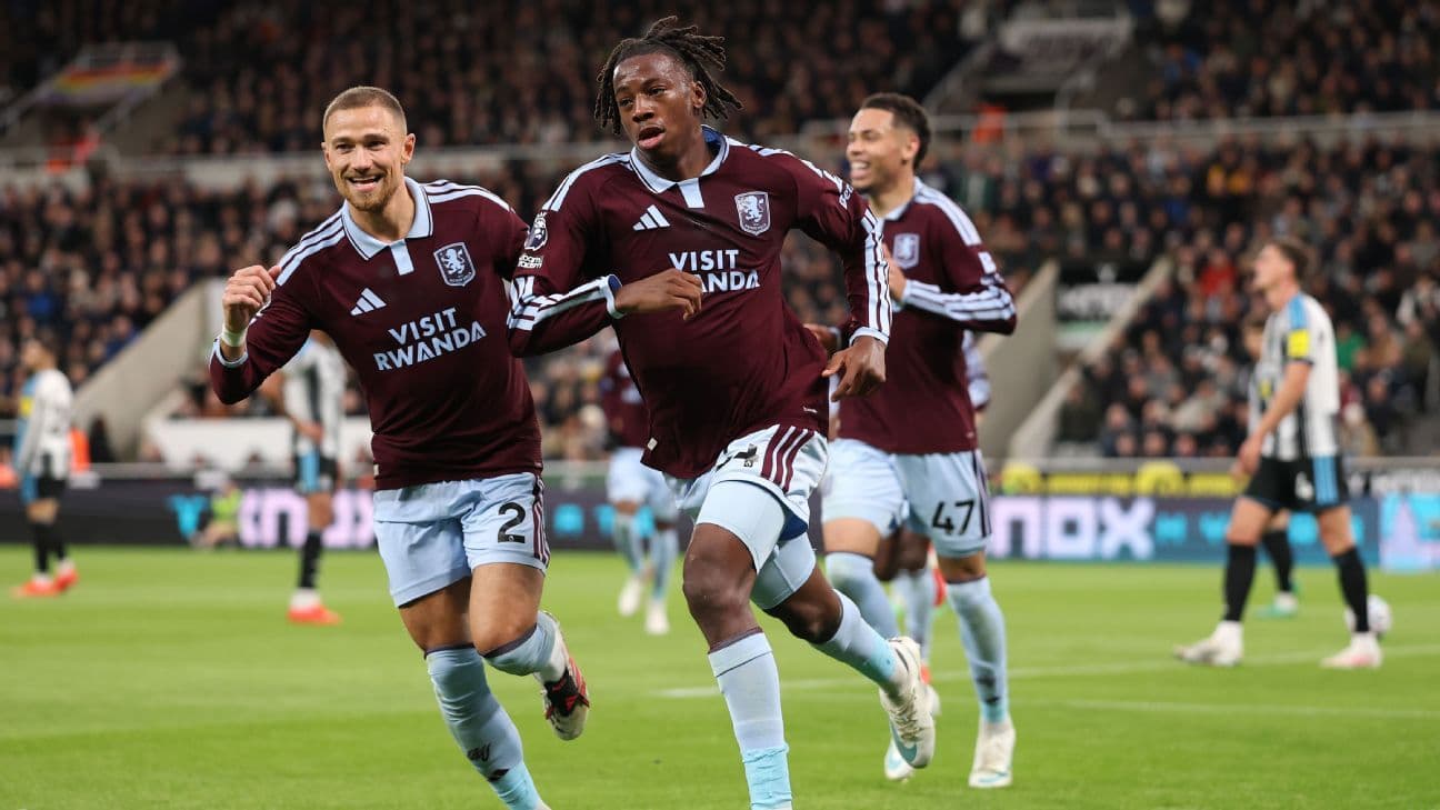 Villa defeat Newcastle, Haaland with brace in Man City win