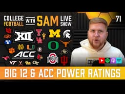 National Title Odds | Big 12 & ACC Power Ratings | Breakout Stars: Ohio State, Michigan, & Texas