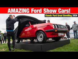 STUNNING Ford Show Cars! Classic Ford Show 2026 Great Unveiling
