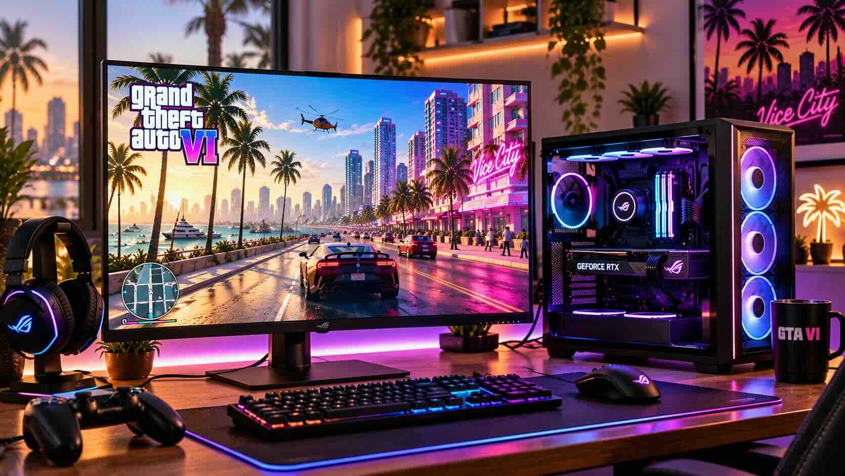 Gaming PC for GTA 6: Prebuilt vs DIY Desktop Guide