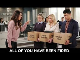 Steffy decided to fire Hope, Brooke, and Zende The Bold and the Beautiful Spoilers