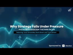 Why Strategy Fails Under Pressure  | Winning By Design Growth Institute / Impact Summit 2026
