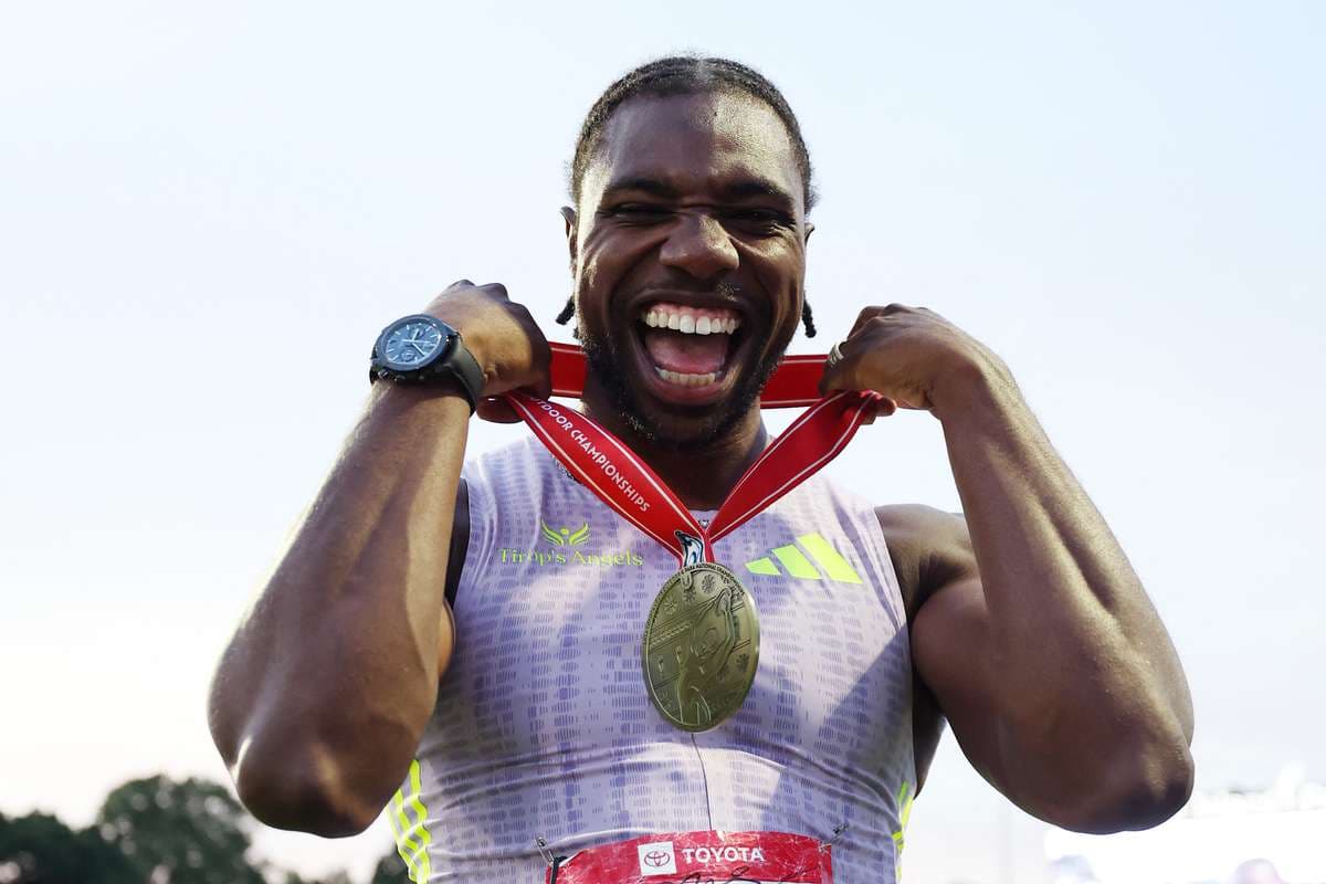 Noah Lyles si ferma per un problema fisico: stagione 2026 finita