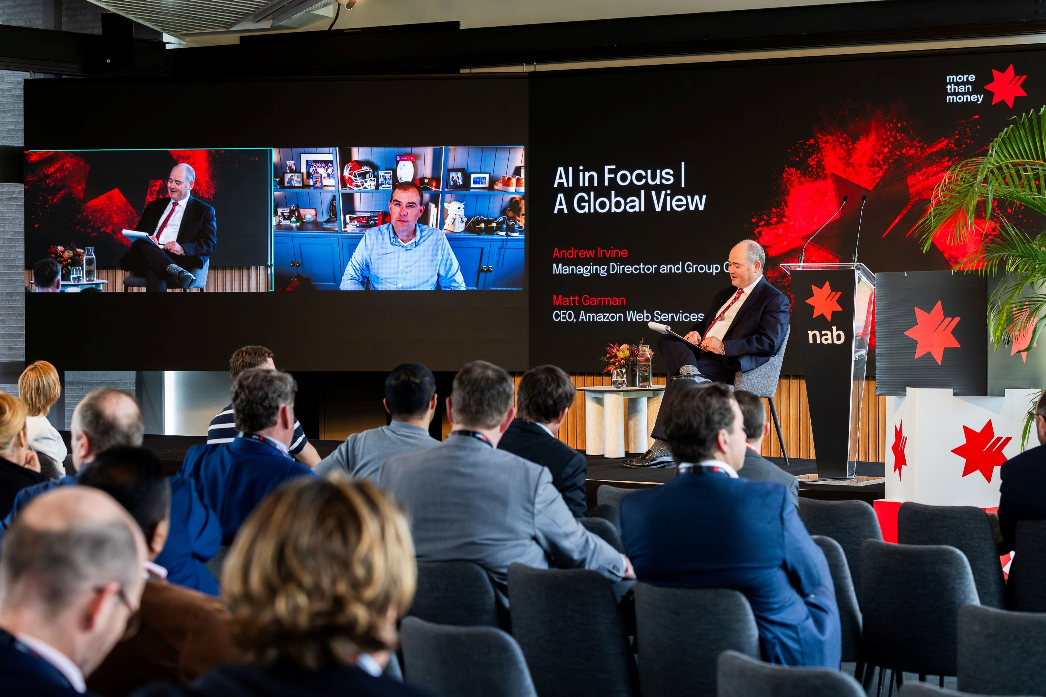 Andrew Irvine in conversation with Matt Garman CEO of AWS