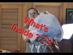 Thrift Store Fabric Treasure Hunt | Scrap Bag Unboxing