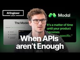 What Lies Beneath the API — Benjamin Cowen, Modal